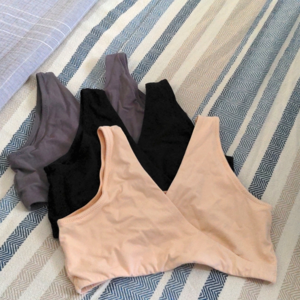Nursing Brallete Bundle of 3 NWOT